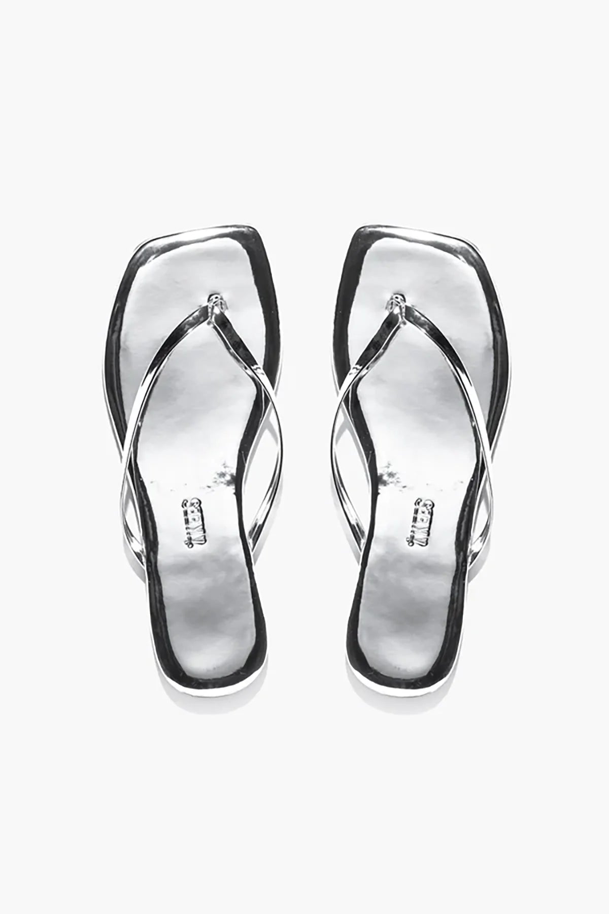 Tkees Square Toe Lily Mirror - Chrome