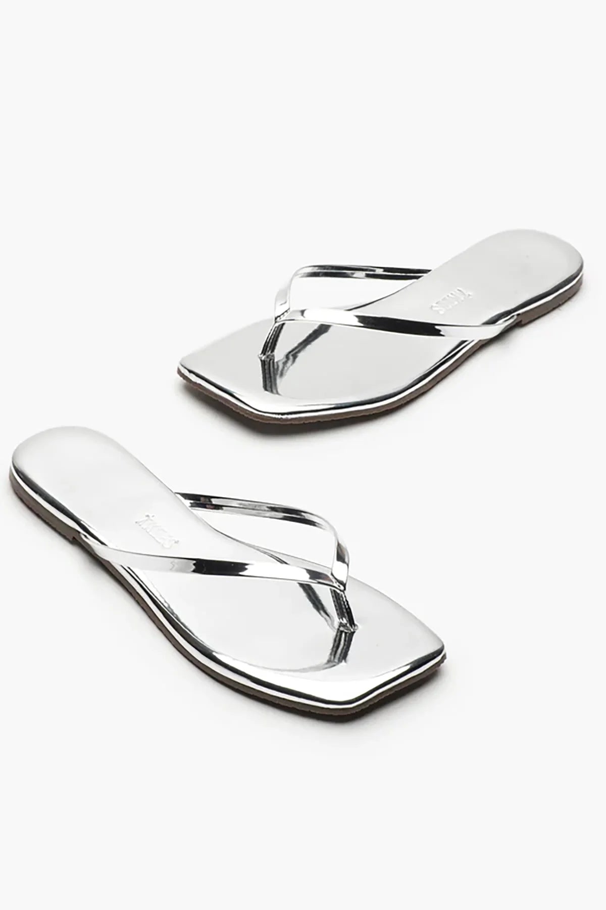 Tkees Square Toe Lily Mirror - Chrome