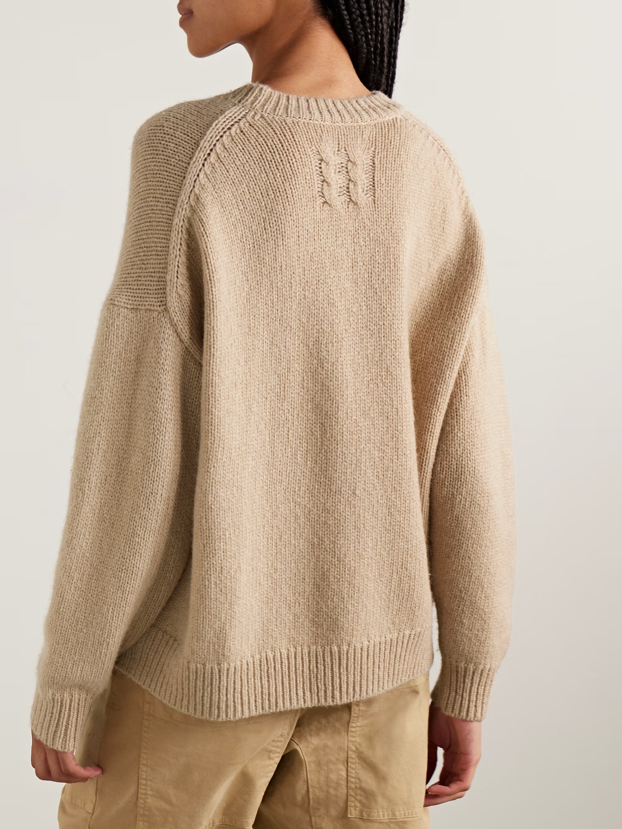 Nili Lotan Chassy Sweater - Albino Camel